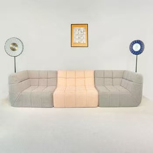 OEM fabbrica di alta qualità divano divano in schiuma a tre posti divano senza braccioli divano da pavimento rimovibile <span class=keywords><strong>e</strong></span> lavabile in lavatrice - Product Image 3