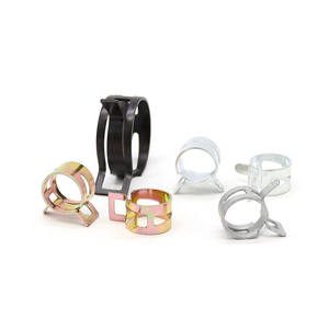 Pinces de serrage à ressort 6-22mm <span class=keywords><strong>pince</strong></span> à ressort zinguée tuyau de ligne de carburant tuyau d'eau pinces de Tube d'air <span class=keywords><strong>pince</strong></span> de tuyau de fixation - Product Image 4