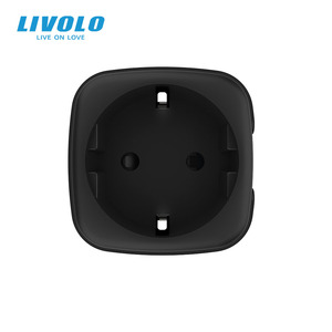 <span class=keywords><strong>Enchufe</strong></span> Inteligente <span class=keywords><strong>LIVOLO</strong></span> para la UE, Color Negro, para el Hogar, 16A, Toma de Corriente Externa, <span class=keywords><strong>Enchufe</strong></span> de Mesa, Estándar Europeo - Product Image 2