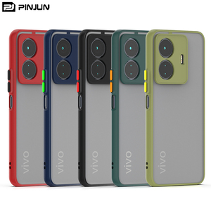 Funda mate translúcida a prueba de golpes para teléfono, protector de humo para cámara, para <span class=keywords><strong>VIVO</strong></span> T1 <span class=keywords><strong>pro</strong></span> V23 <span class=keywords><strong>5G</strong></span> V23E 4G <span class=keywords><strong>5G</strong></span> - Product Image 6