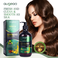 Shampooing au collagène et au ginseng de marque privée pour les cheveux à la kératine, shampoing antipelliculaire en vrac pour soins du cuir chevelu Augeas