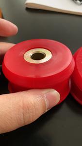 OEM poliuretano bucha montagem uretano flange borracha poliuretano PU bucha elasticidade plástico manga - Product Image 3