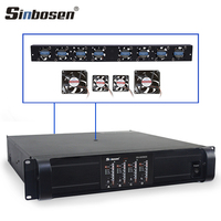 Amplificateur de puissance professionnel pour caisson de basses 5000 Watt DS-22Q 4 canaux Son stéréo Amplificateur de puissance à vendre
