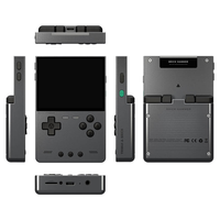 Consola de Juegos Portátil Trimui Brick Hammer, Pantalla de 3.2 Pulgadas, Sistema Linux, Maquinaria de Precisión CNC, Cuerpo Totalmente Metálico, Juegos con Wi-Fi