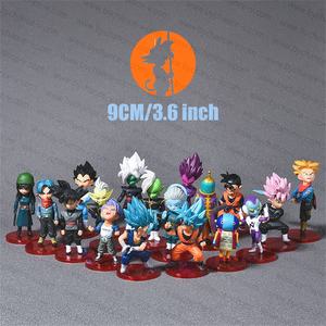 Gashapon machine hot toy classic popular Japan animation Dragon goku plastic ball figure toy for 10cm capsule toys stuffer