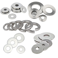 Rondelle plate carrée fendue à ressort en acier inoxydable 304 316, en aluminium, en zinc galvanisé, en acier noir oxydé, sur mesure