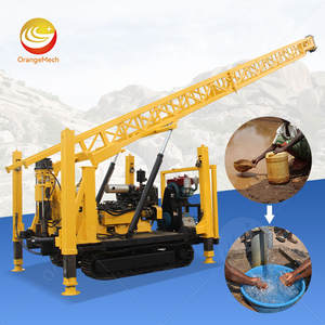Máquina Perforadora Rotatoria de Pozos ORME de Alta Resistencia, Plataforma de Perforación Hidráulica de Pozos de Agua Profundos con Motor Diésel - Product Image 1
