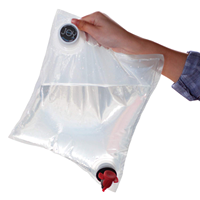 Chine personnalisé 3L 5L 10L 15L 20L pochette à double bec boisson café vin sirop jus eau liquide aseptique BIB sac en plastique sac dans une boîte