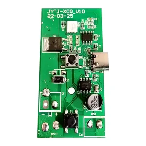 Placa de circuito impresso, placa de circuito pcb montagem de bateria de lítio 12v placa de circuito carregador de bateria 5v 2.4a telefones carregador pcba