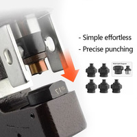 MHP-20 tragbares Plug-In-Modell Elektro hydraulisches Werkzeug für Kanal Stanzen Eisen/Stahlplatten