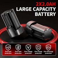 Nouvelle arrivée, clé à cliquet électrique rechargeable à couple réglable à 90 degrés, batterie au lithium 16V, corps compact, qualité industrielle
