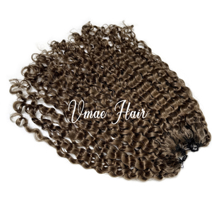Vmae grezzo spessore vergine 27 18 613 biondo profondo fro crespo crespo <span class=keywords><strong>ricci</strong></span> 3C capelli uncinetto capelli umani Remy <span class=keywords><strong>extension</strong></span> capelli umani - Product Image 5