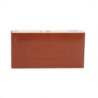 Boîte à mouchoirs personnalisée avec logo, finition mate haut de gamme, style chinois, emballage en carton de luxe, porte-serviettes rectangulaire pour hôtel