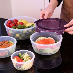 Oem Modern Bpa-free Round Reusable Pp Kitchen Food <b>Storage</b> Containers Set Airtight Leakproof Stackable <b>Microwave</b> Dishwasher Safe - Product Image 3