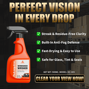 Autoquize Nettoyant <span class=keywords><strong>professionnel</strong></span> pour film huileux et vitres, liquide <span class=keywords><strong>lave</strong></span>-glace anti-buée sans traces à séchage rapide pour multi-surfaces - Product Image 6