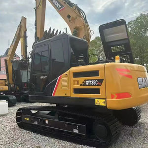 Pelle d'occasion Sany SY135C Sany Excavadora Usada SY75 SY135 SY215 à vendre Pelle en bon état 10 tonnes bon marché - Product Image 1