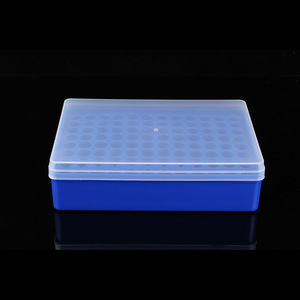 Caja de Hielo de Plástico Yueside de 96 Compartimentos, 1/1.5/1.8/2 ml, para Criopreservación, Almacenamiento de Microplacas de Laboratorio - Product Image 1