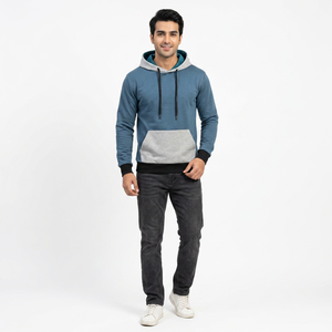 Sudaderas Térmicas de Invierno de Alta Calidad, Lisas, Gruesas, Unisex, Tallas Grandes, para Hombre, Servicio OEM con Logotipo Personalizado - Product Image 1