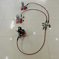 Cric électrique à griffes 10-50T, alimenté par batterie au lithium, réglable en plusieurs étapes, outil de levage industriel pour l'entretien des équipements