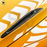 Aérations de capot OEM pour McLaren 720s Spyder, décoration de capot, aérations de capot en fibre de carbone