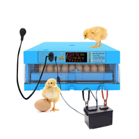 Incubateur d'œufs pour élevage avicole, capacité 64 œufs, taux d'éclosion élevé de 98%, machine à couver les œufs de poussins