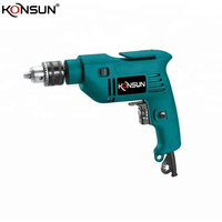 Perceuse à percussion électrique KONSUN 13 mm 780 W à vitesse variable, certifiée GS, multifonction pour la rénovation de la maison et les projets de bricolage