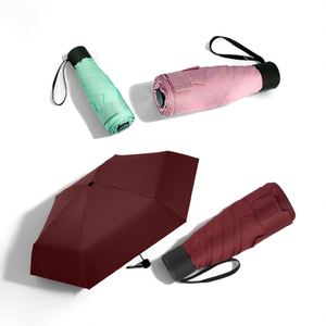 ร่มกันแดดพกพาขนาดเล็กแบบพับได้ 5 ตอน พร้อมซองใส่ - Product Image 4