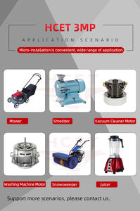 Disjoncteur thermique HCET, type de réinitialisation par coupure de courant, protection moteur 3MP 6AP 250V 10A pour moteur 220V, courant de coupure 10A, protection 3MP T - Product Image 5