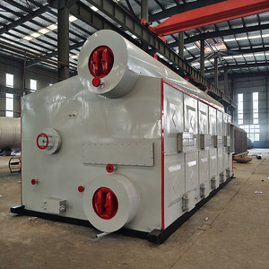 Chaudière à vapeur industrielle horizontale à double tambour à <span class=keywords><strong>condensation</strong></span> <span class=keywords><strong>gaz</strong></span>/pétrole ZhongFei haute performance 20-30 tonnes pour usage agricole 98% - Product Image 4