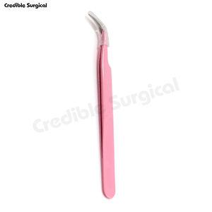 ชุดคีมหนีบขนตา4ชิ้นทำจากสเตนเลสสตีลวัสดุพลาสติกเครื่องมือความงามงานตามสั่ง - Product Image 2