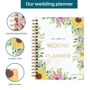 Agenda de Bodas Personalizada con Encuadernación Espiral A5, Organizador, Regalo Perfecto para Compromisos, Unisex, Ecológico - Product Image 2