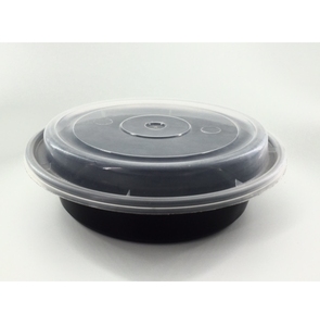 กล่องพลาสติกใส่อาหารทรงกลมแบบใช้แล้วทิ้ง HACAMY สำหรับงานหนัก พร้อมฝาปิดแน่นสนิท ใช้กับไมโครเวฟได้ ผลิตจากเวียดนาม - Product Image 3
