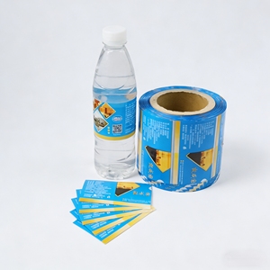 Étiquettes rectangulaires personnalisées en BOPP écologique avec adhésif thermofusible pour solutions d'étiquetage de bouteilles de conditionneur – Marque Winner - Product Image 5