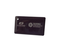 Carte NFC haut de gamme personnalisée en époxy + PVC 13,56 MHz EV1 étanche pour contrôle d'accès, porte-clés RFID avec balises UID modifiables