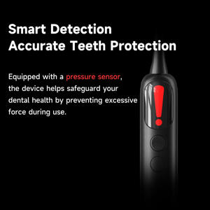 מברשת שיניים חשמלית מברשת שיניים חכמה, חיישן px8 עמיד למים שיניים הלבנת שיניים חשמלית - Product Image 3