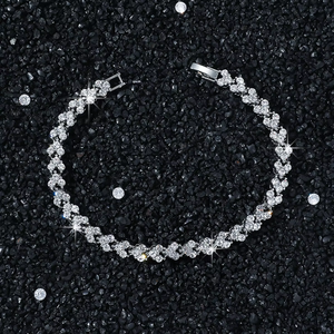 Pulsera de Cadena de 6mm con Diseño de Corazón Entrelazado Estilo Hip Hop para Hombre, Collar Lijing de Moda Tanjing - Product Image 3