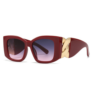 New <strong>Personalised</strong> Large Frame Wide Leg Trend <strong>Sunglasses</strong> for Men and Women - Product Image 3
