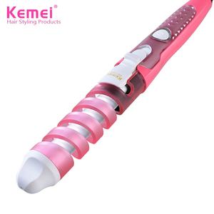 Kemei KM1026 Elektrischer Haar glätter 10 220V Werkzeug Locken wickler Roller 50W <span class=keywords><strong>Pro</strong></span> Spiral Lockens tab Zauberstab Curl Styler - Product Image 3