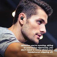 Tribit mini sans fil écouteurs Flybuds 3 mini IPX7 étanche casque avec hall commutateur