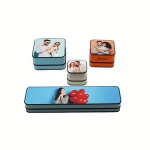 2026 New Creative Luxury Pet Sheet Pu Leather Box Sublimation Jewelry <b>Boxes</b> Blanks in Diy Design - Product Image 2