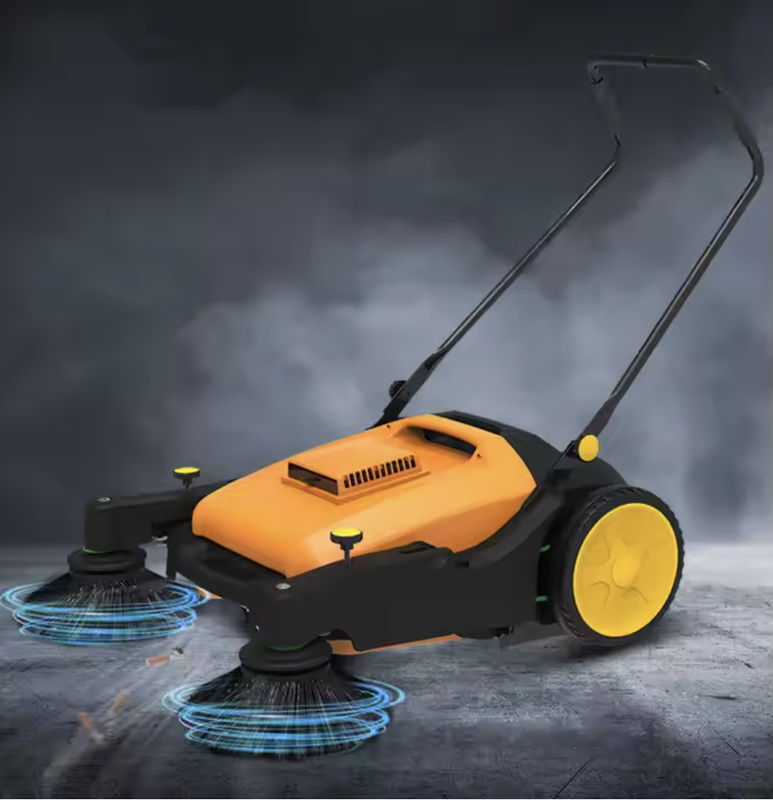 S480 Manual Walk Behind Floor Sweeper