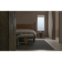 Parasol chinois au design moderne Mobilier en bois Tables d'angle originales pour salons Chambres à coucher et villas pour hôtels