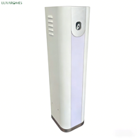 Diffuseur d'huiles essentielles en métal commercial, diffuseur d'arômes électrique sur pied pour usage hôtelier, capacité de 1000 ml, compatible avec l'application