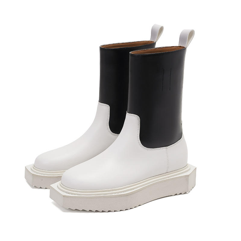 หลอดสั้นสีดำสะกดสีขาว