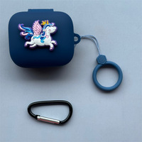 Vente chaude 2026 avec étui pour écouteurs en silicone de dessin animé avec porte-clés en métal de qualité supérieure pour Realme Buds Air7 Pro