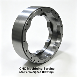 Pièce marine OEM en alliage d'acier usinée CNC, groupe rotatif, anneau de came pour stator de moteur à pistons radiaux hydrauliques - Product Image 1