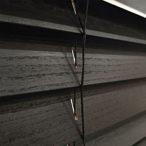 A-OK आधुनिक काले कुशल मोटर अंधा सरल क्षैतिज लकड़ी सूरज छायांकन डिमिंग सुविधाओं में स्मार्ट होम आवश्यक अंतर्निहित है - Product Image 3