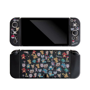 เคสซิลิโคนลายการ์ตูนโปเกมอนสำหรับนินเท็นเท็นสวิตซ์โอแอลเคสแยกเกมคอนโซลสำหรับผู้ชายและผู้หญิงเคสป้องกันแบบนิ่ม - Product Image 5