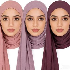 Soft Modal Muslim Hijab 180×70cm Breathable Lightweight Multifunction <b>Scarf</b> - Product Image 2