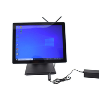 Mesin POS Layar Sentuh Windows 15 Inci Berbahan Aluminium Tanpa Kipas 8+256G